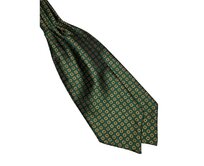 Pánský šátek Askot Jacquard - Green Zlatá, Polyester