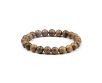 Pánský náramek Wood Elastic Hnědá, Dřevo
