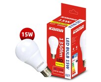 LED žárovka KOMA E27 15W, 230V, 1350lm, 20000h, 6500K studená bílá