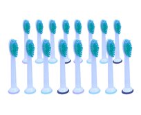 KOMA Sada 16 ks náhradních certifikovaných hlavic NK02 ke kartáčkům Philips Sonicare Pro Results HX6014