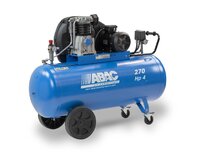Dvoustupňový kompresor A49B-3-270CM příkon 3 kW, sací výkon 553 l/min, tlak 11 bar, vzdušník 270 l, napětí 230/50 V/Hz