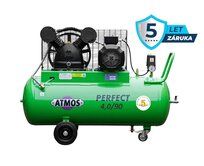 Pístový kompresor Perfect - 4/90 příkon 4,0 kW, výkon 650 l/min, tlak 10 bar, vzdušník 90 l, napětí 400/50 V/Hz