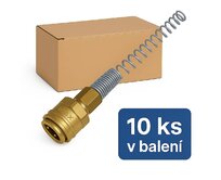 Rychlospojka ESX s převlečnou maticí a pružinou 6 × 8 mm Balení: balení 10 ks