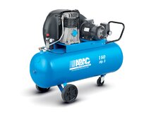 Mobilní kompresor A39-2,2-150CM příkon 2,2 kW, sací výkon 393 l/min, tlak 10 bar, vzdušník 150 l, napětí 230/50 V/Hz