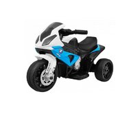 Siva dětský motocykl elektrické BMW S1000RR modrá