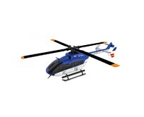 Amewi RC vrtulník Single Blade EC145 6G/3D RTF Brushless