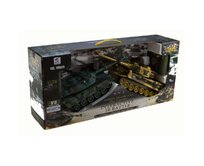 s-Idee RC sada bojujících tanků German Tiger I a M1A2 1:28