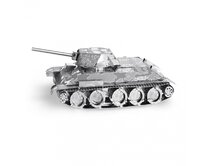 Metal Earth Luxusní ocelová stavebnice T-34 Tank