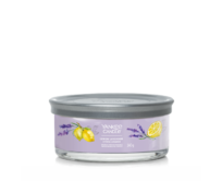 Yankee Candle vonná svíčka Signature Tumbler 5 knotů Lemon Lavender 340g Fialová