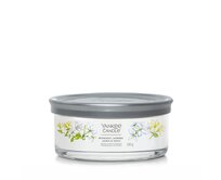 Yankee Candle vonná svíčka Signature Tumbler 5 knotů Midnight Jasmine 340g Bílá