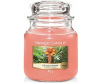 Yankee Candle vonná svíčka Classic ve skle střední The Last Paradise Růžová