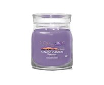 Yankee Candle vonná svíčka Signature ve skle střední Stargazing 368g Fialová