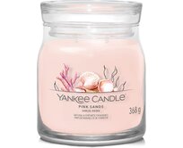 Yankee Candle vonná svíčka Signature ve skle střední Pink Sands 368g Růžová