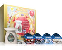 Yankee Candle Vánoční set 2024 aromalampa a vonné vosky 12×22 g