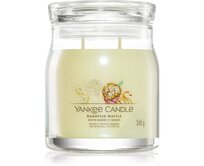 Yankee Candle Signature střední svíčka Banoffee Waffle 368g Žlutá