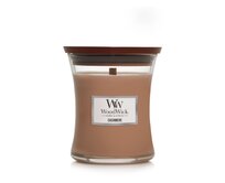 WoodWick Cashmere vonná svíčka 275g Hnědá