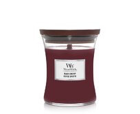 WoodWick Black Cherry vonná svíčka 275g Červená