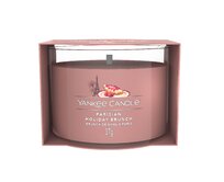 Yankee Candle Parisian Holiday Brunch vonná svíčka 37g Růžová