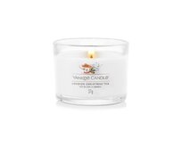 Woodwick Yankee Candle London Christmas Tea vonná svíčka 37g Bílá