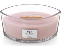 WoodWick vonná svíčka s dřevěným knotem Elipsa Elipsa RoseWood 453,6 g Růžová