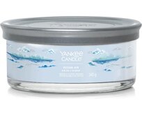 Yankee Candle vonná svíčka Signature Tumbler 5 knotů Ocean Air 340g Modrá