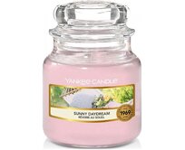 Yankee Candle vonná svíčka Classic ve skle malá Sunny Daydream 104 g Růžová
