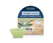 Yankee Candle vonný vosk do aromalampy Sage & Citrus 22g Zelená