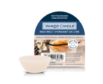 Yankee Candle vonný vosk 22 g Vanilla Creme Brulee Béžova