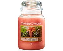 Yankee Candle vonná svíčka Classic ve skle velká The Last Paradise 623 g Růžová