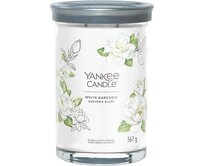 Yankee Candle vonná svíčka Tumbler ve skle velká White Gardenia 567g Bílá