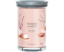 Yankee Candle vonná svíčka Tumbler ve skle velká Pink Sands™ 567 g Růžová