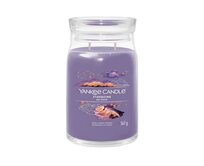Yankee Candle vonná svíčka Signature ve skle velká Stargazing 567g Fialová