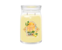 Yankee Candle vonná svíčka Signature ve skle velká Veľká Lemon Gelato 567g Žlutá
