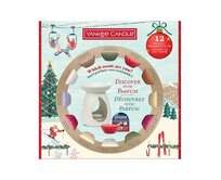 Yankee Candle Vánoční Set 2025 aromalampa a vonné vosky 12× 22 g