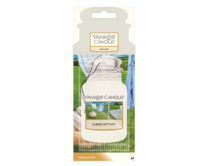 Yankee Candle visačka do auta Clean Cotton Bílá