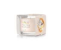 Yankee Candle mini svíčka Vanilla Crème Brulée 37g Krémová