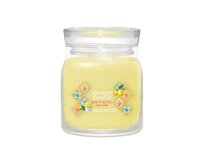 Yankee Candle vonná svíčka Signature ve skle střední Lemon Gelato 368g Žlutá
