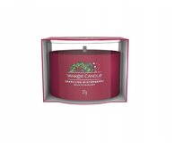 Yankee Candle votivní svíčka ve skle Sparkling Winterberry 37g
