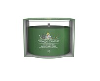 Yankee Candle votivní svíčka ve skle Shimmering Christmas Tree 37g