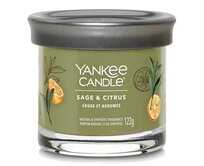 Yankee Candle vonná svíčka Signature Sage & Citrus 122g