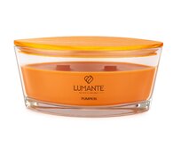 LUMANTE Loď s dřevěným knotem Pumpkin 423 g Hnědá