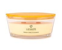 LUMANTE Loď s dřevěným knotem French Vanilla Elegance 423 g Červená