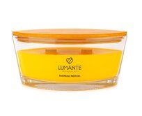 LUMANTE Loď s dřevěným knotem Mango Neroli 423 g Oranžová