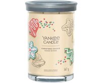 Yankee Candle vonná svíčka Tumbler ve skle velká Christmas Cookie 567g Krémová