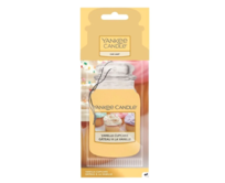 Yankee Candle visačka do auta Vanilla Cupcake Žlutá