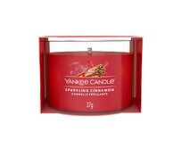 Yankee Candle votivní svíčka ve skle Sparkling Cinnamon 37g
