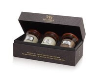 WoodWick dárkový set 3× malá svíčka