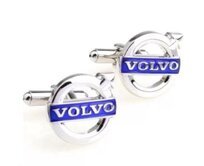 Manžetové knoflíčky Volvo Modrá, Ocel