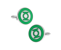 Manžetové knoflíčky Green Lantern Zelená, ocel