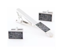 Manžetové knoflíčky se sponou na kravatu Star Wars Ocelová, Ocel